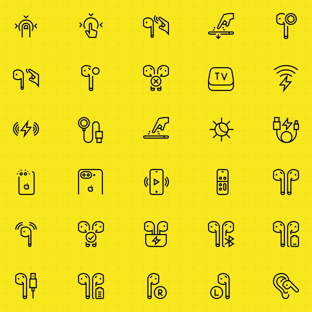 一套实用的iPhone 7及AirPods图标集插图(1)