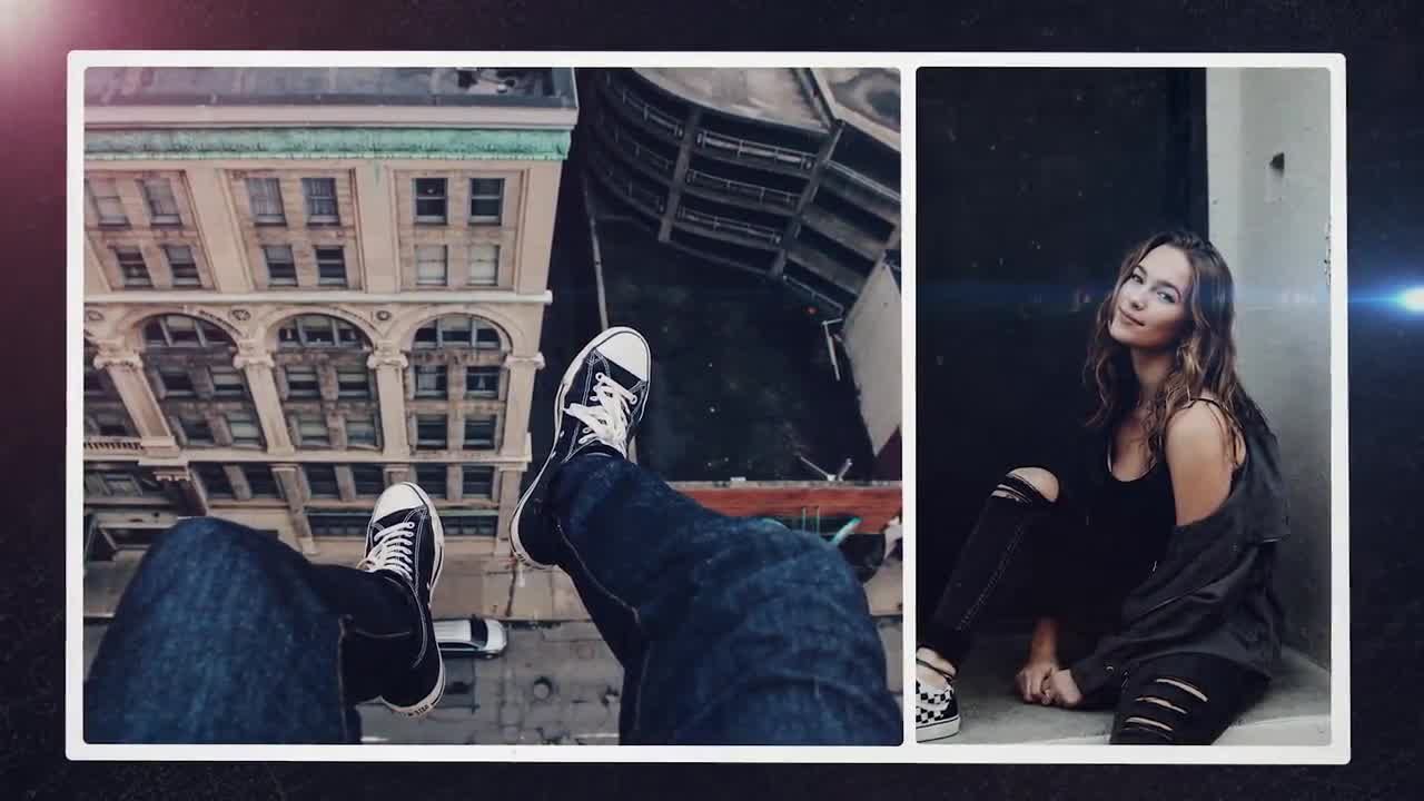 复古幻灯片pr视频模板