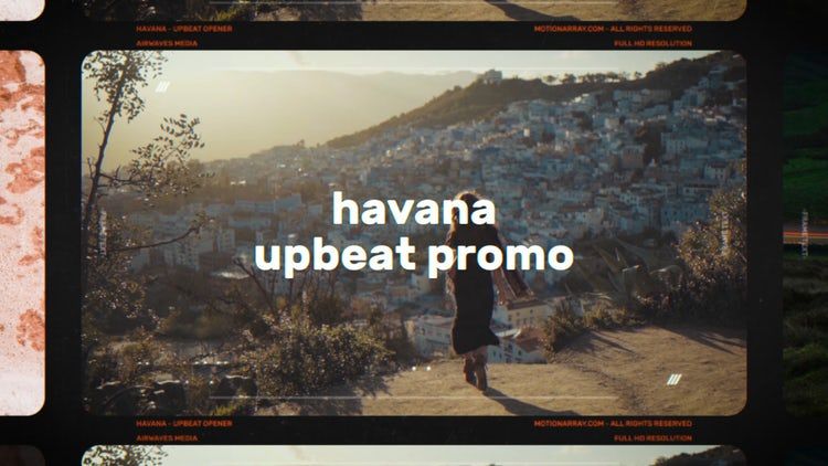 乐观促销一款令人振奋且充满活力的素材库精选AE模板