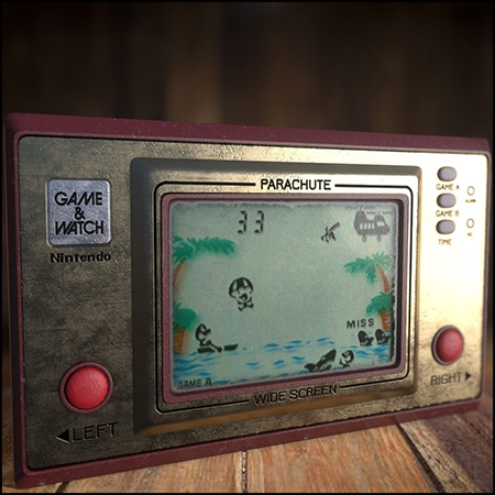 老式旧游戏机素材之家精选3D模型