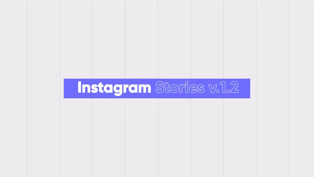 5个时尚设计的Instagram故事动画素材库精选AE模板