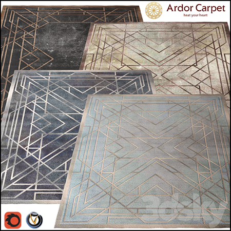 Carpet Ardor (Echelle) 地毯素材之家精选3D模型