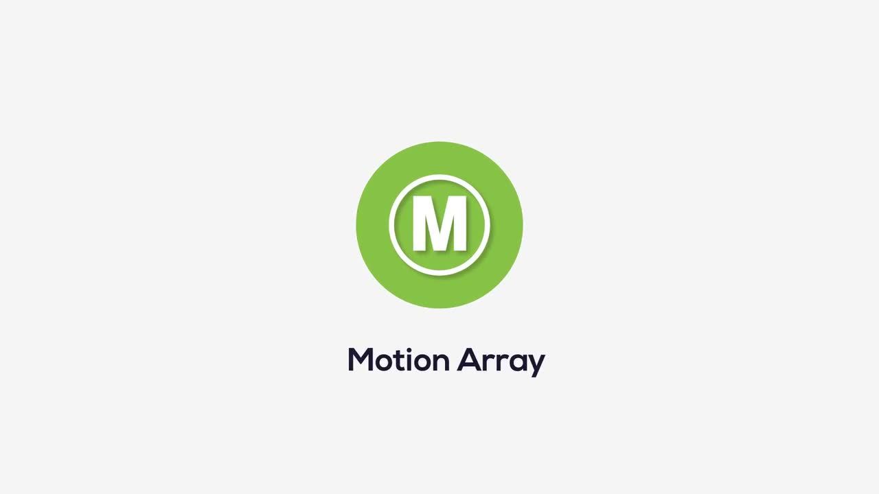 简单徽标快速且动态动画素材库精选AE模板