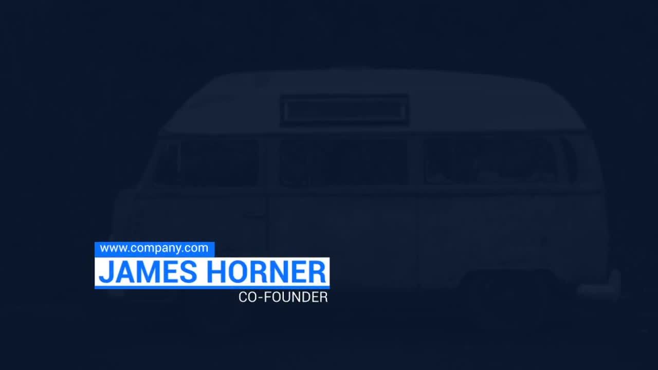 10个不同的动态动画下三分之一标题素材库精选AE模板