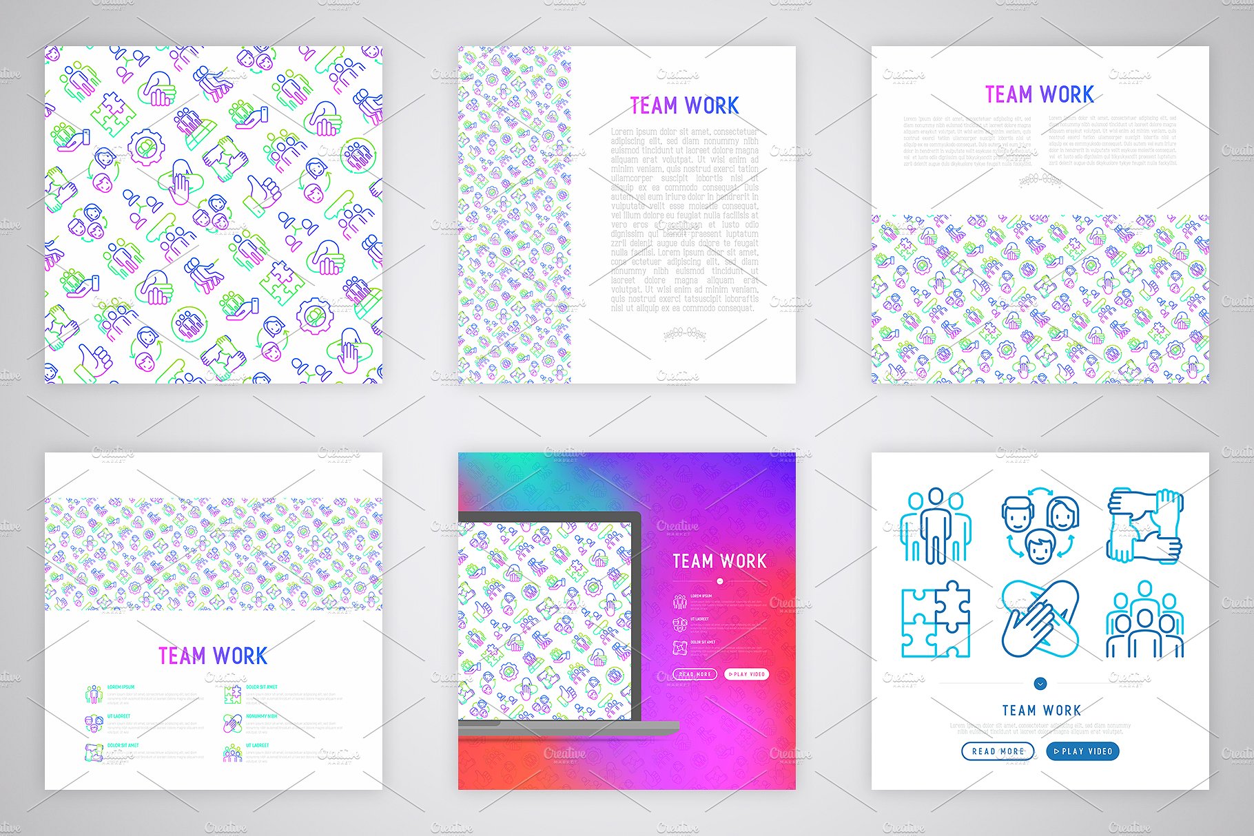 团队合作的矢量图标合辑下载[eps,png,jpg]插图(4)