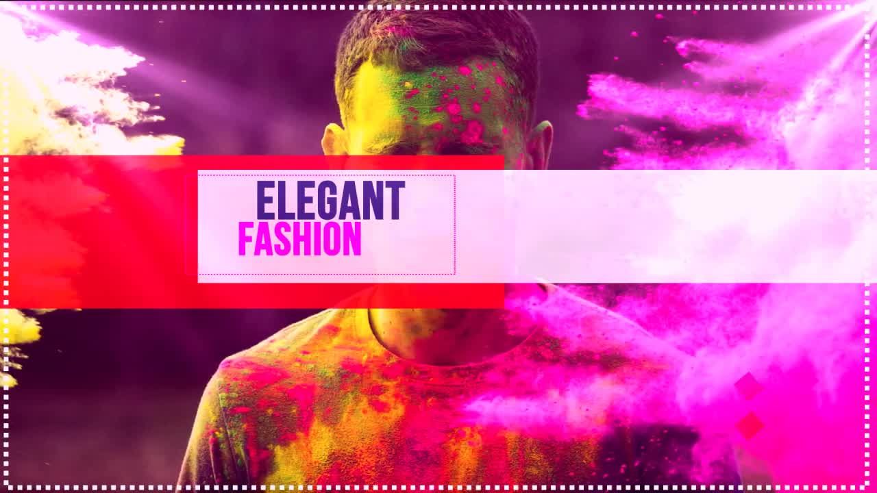 时尚杂志图文展示视频特效素材库精选AE模板