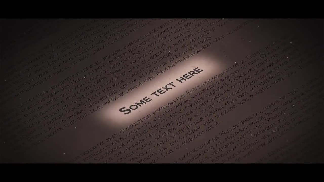 标题突出Logo显示动画素材库精选AE模板