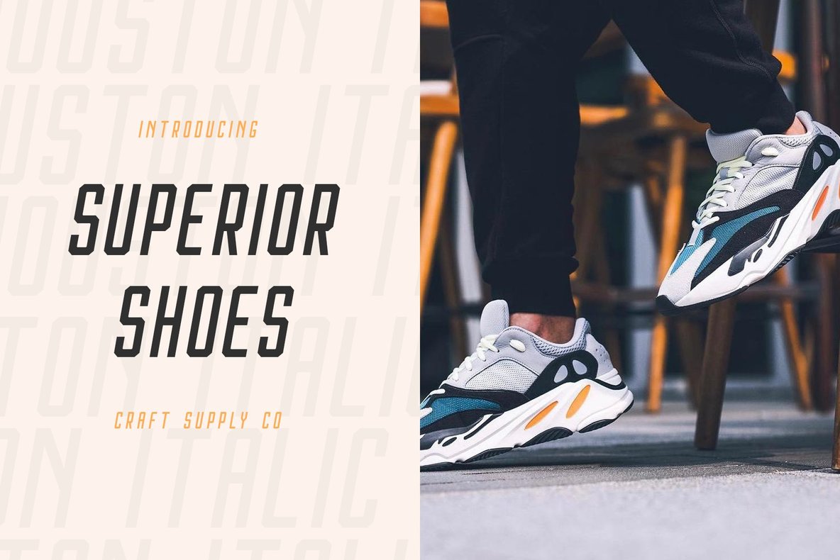 Houston Italic Font Family插图5