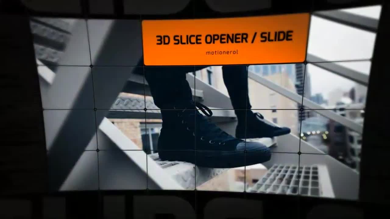 3D图文幻灯片开场素材库精选AE模板