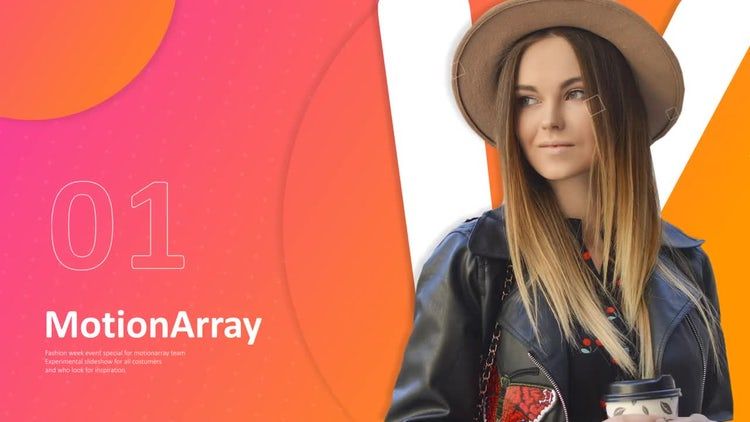 多彩时尚设计素材库精选AE模板