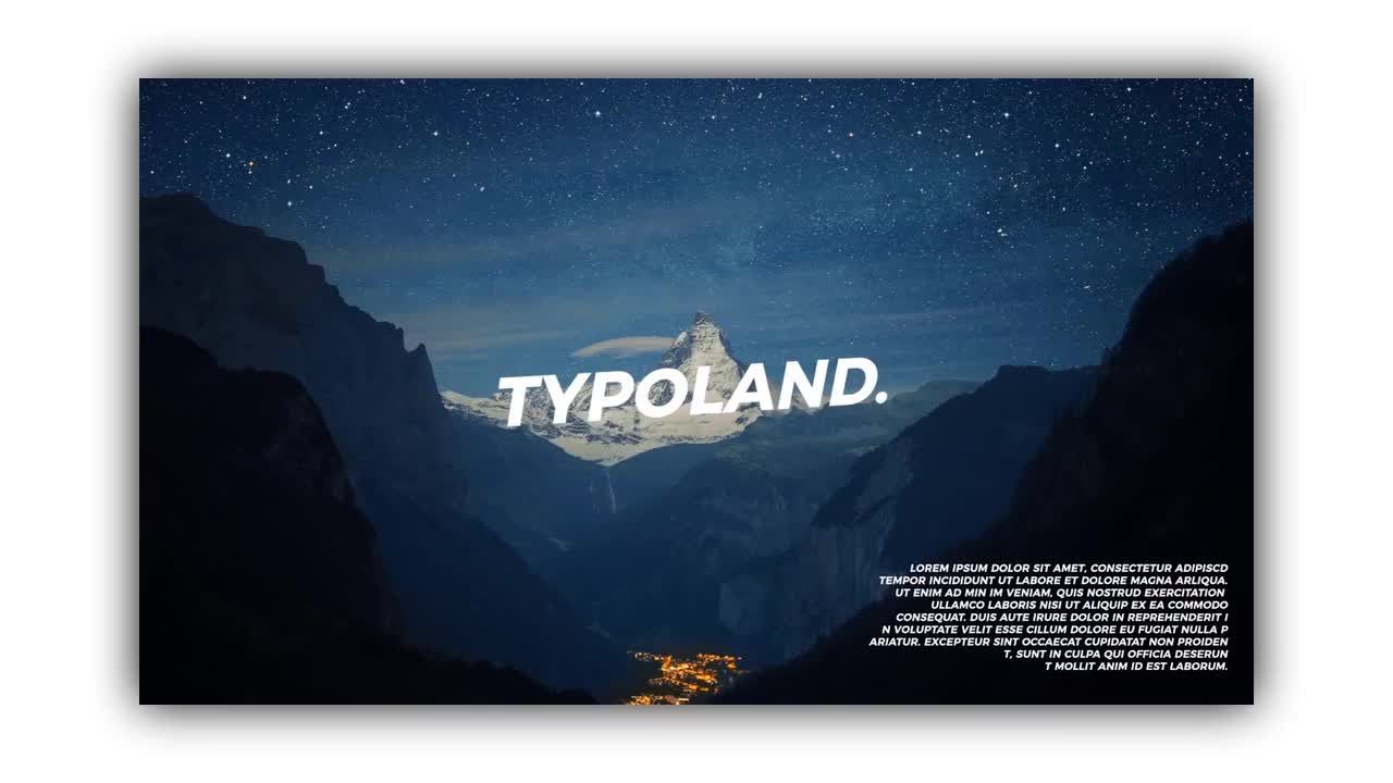 16个干净创意全屏标题动画和三分之一动画素材库精选AE模板