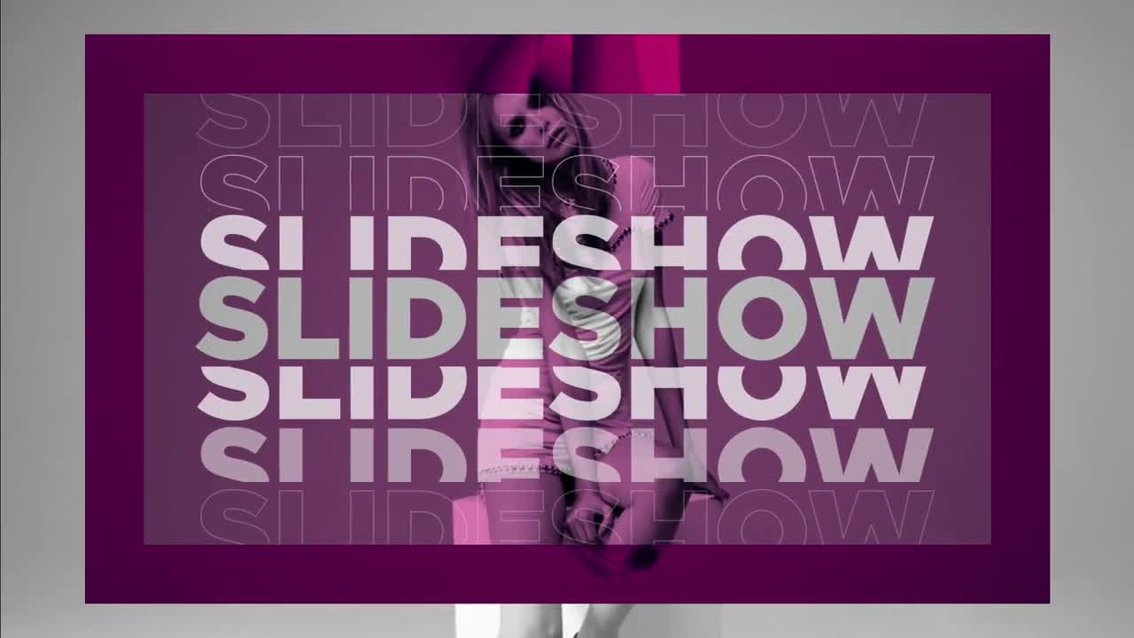 12个时尚动态的照片毛刺转场效果素材库精选pr模板Modern Minimal Opener