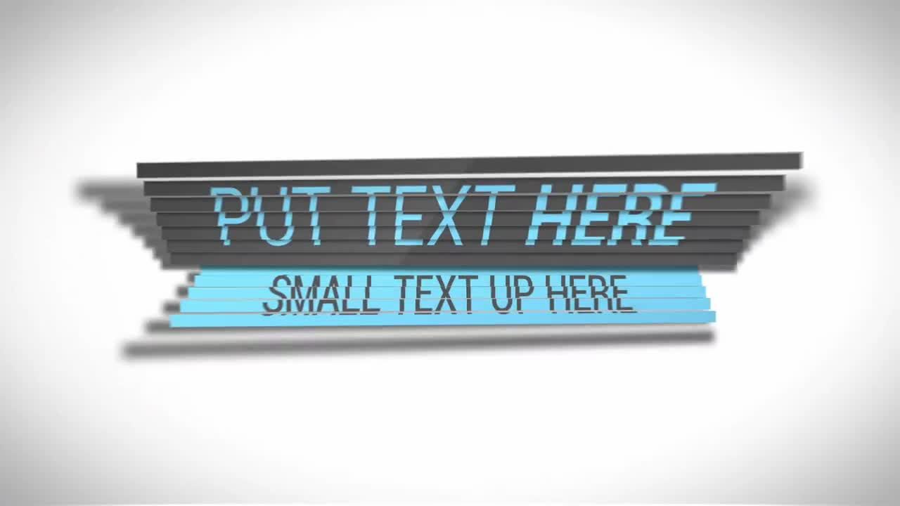 完美的切片类型幻灯片展示素材库精选AE模板