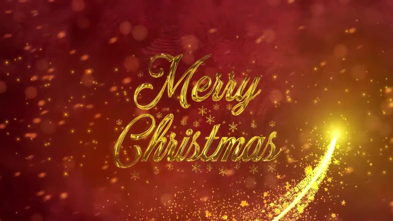 圣诞节问候素材库精选AE模板