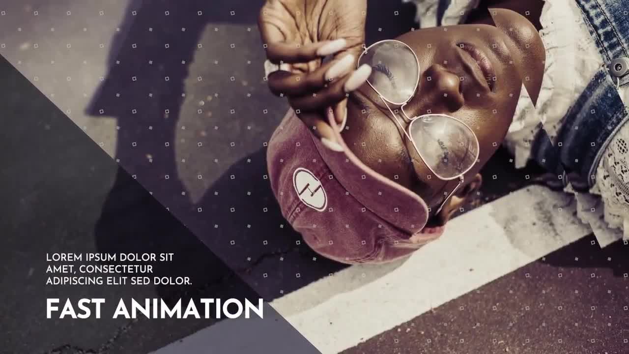 现代简约春季促销风格素材库精选pr模板