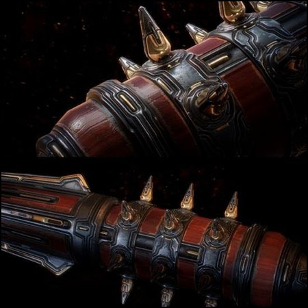 游戏中的狼牙棒素材之家精选3D模型