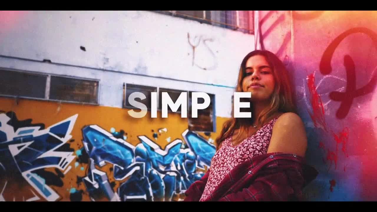 简单的动态开场白素材库精选AE模板