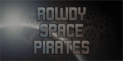 Rowdy Space Pirates font素材之家精选英文字体
