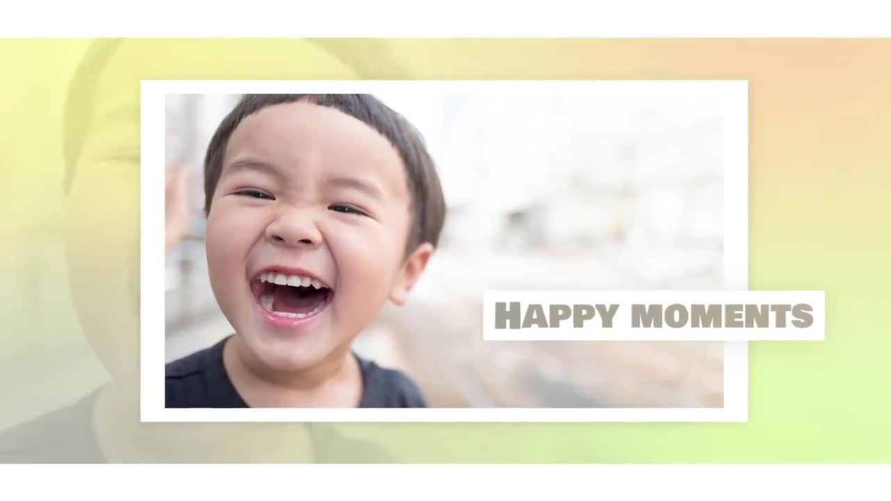 快乐旅途照片幻灯片展示素材库精选AE模板