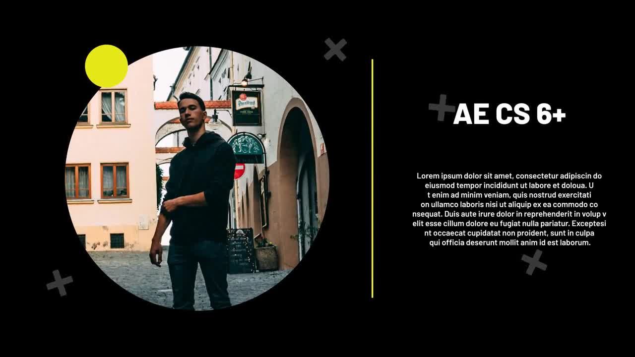 动态介绍幻灯片过渡效果素材库精选AE模板