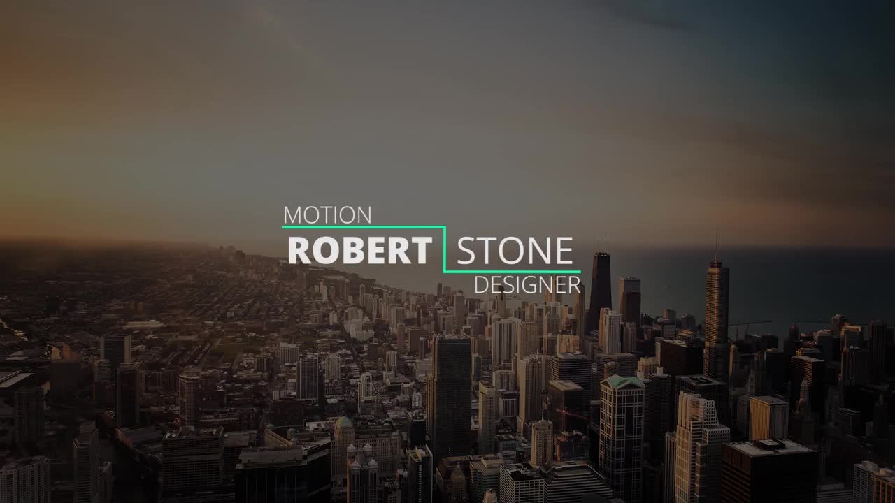 7款简洁流畅的动感文字标题动画素材库推荐PR模板