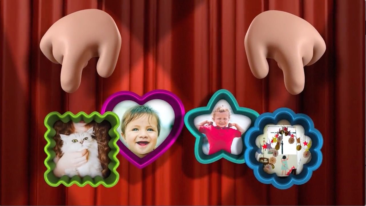 孩子生日开场素材库精选AE模板