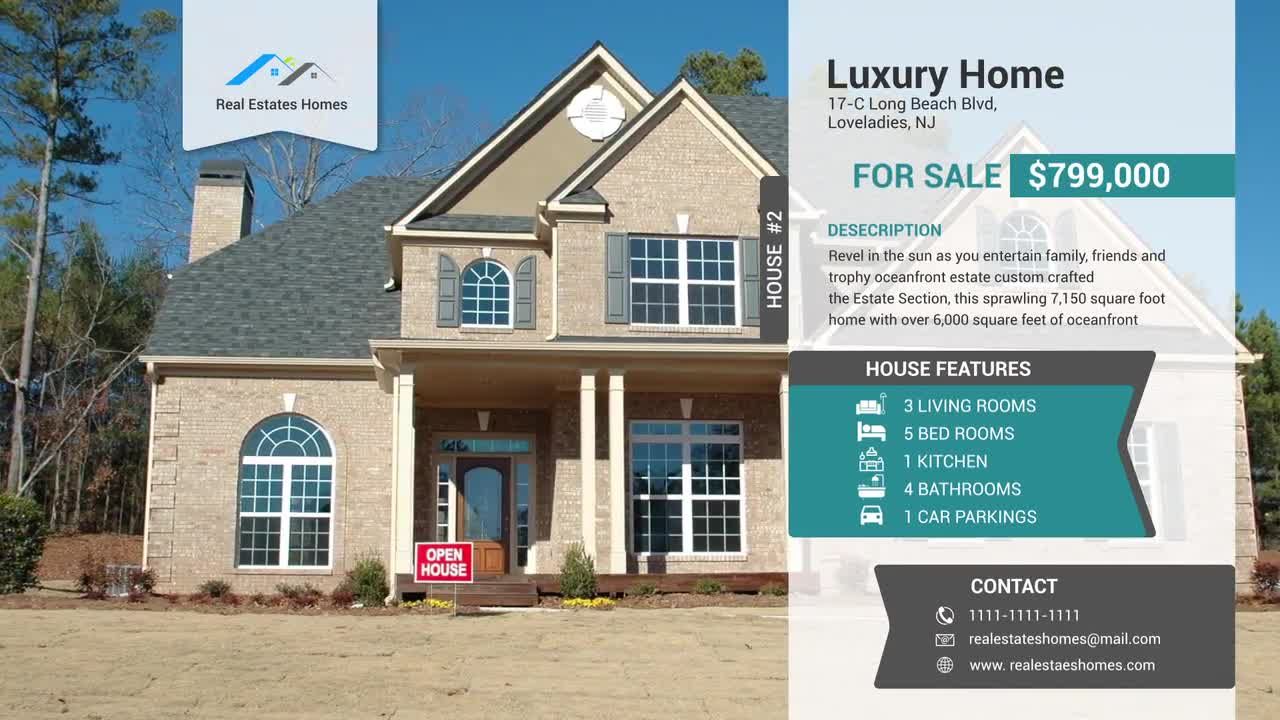 商业和住宅房地产促销宣传素材库精选AE模板