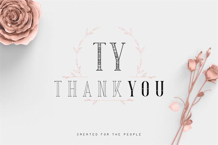 Desislava Ornament font插图10