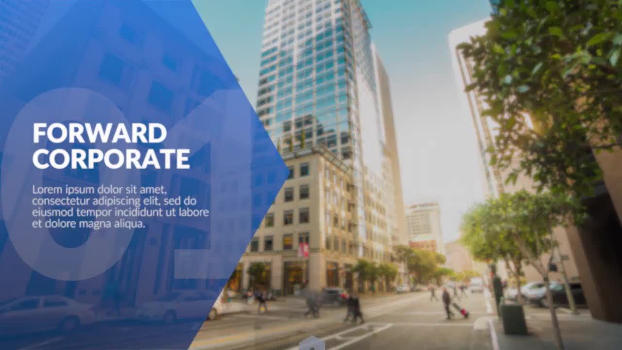 设计简洁的现代动感图文动画片头素材库推荐PR模板