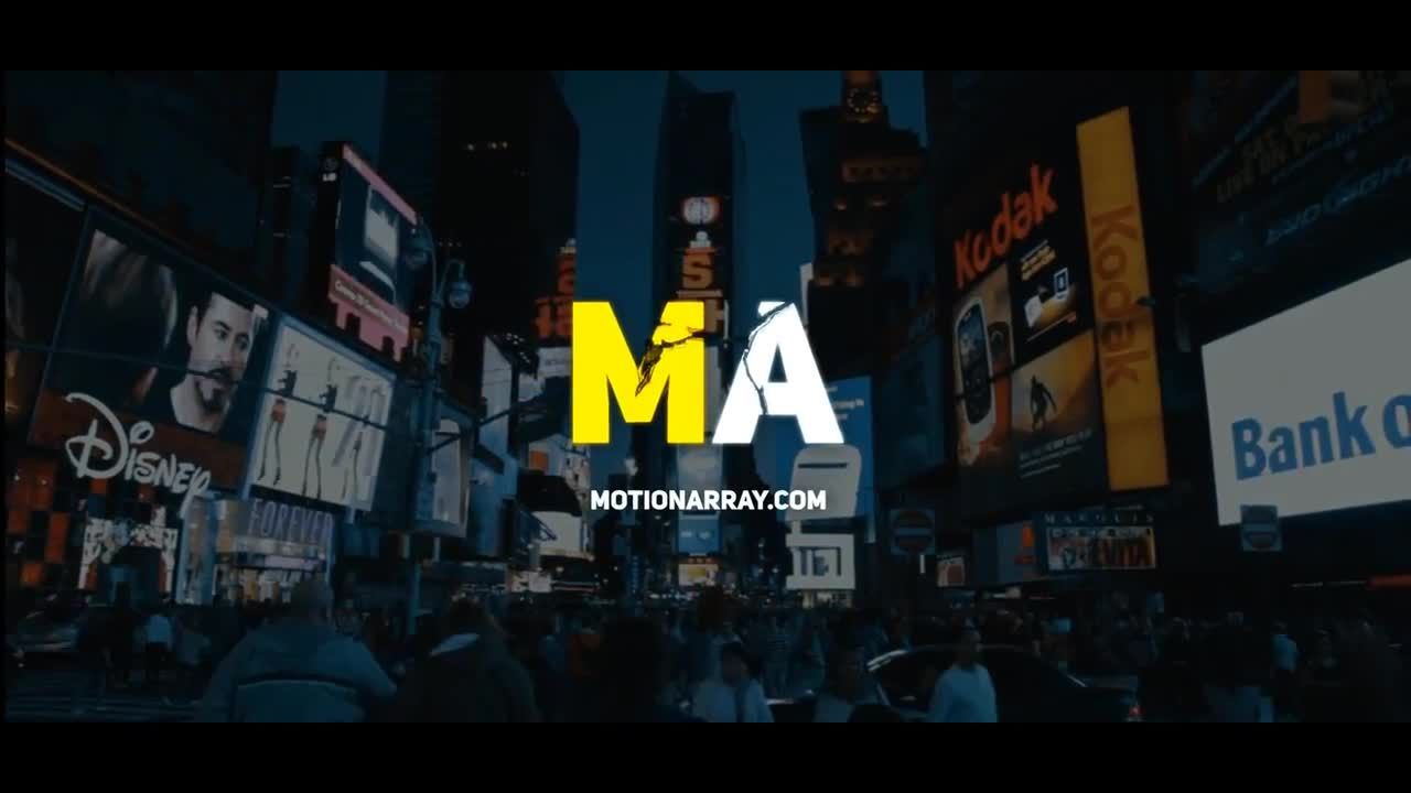 复古划痕电影标志LOGO模板