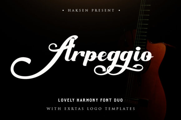Arpeggio Duo Font素材之家精选英文字体