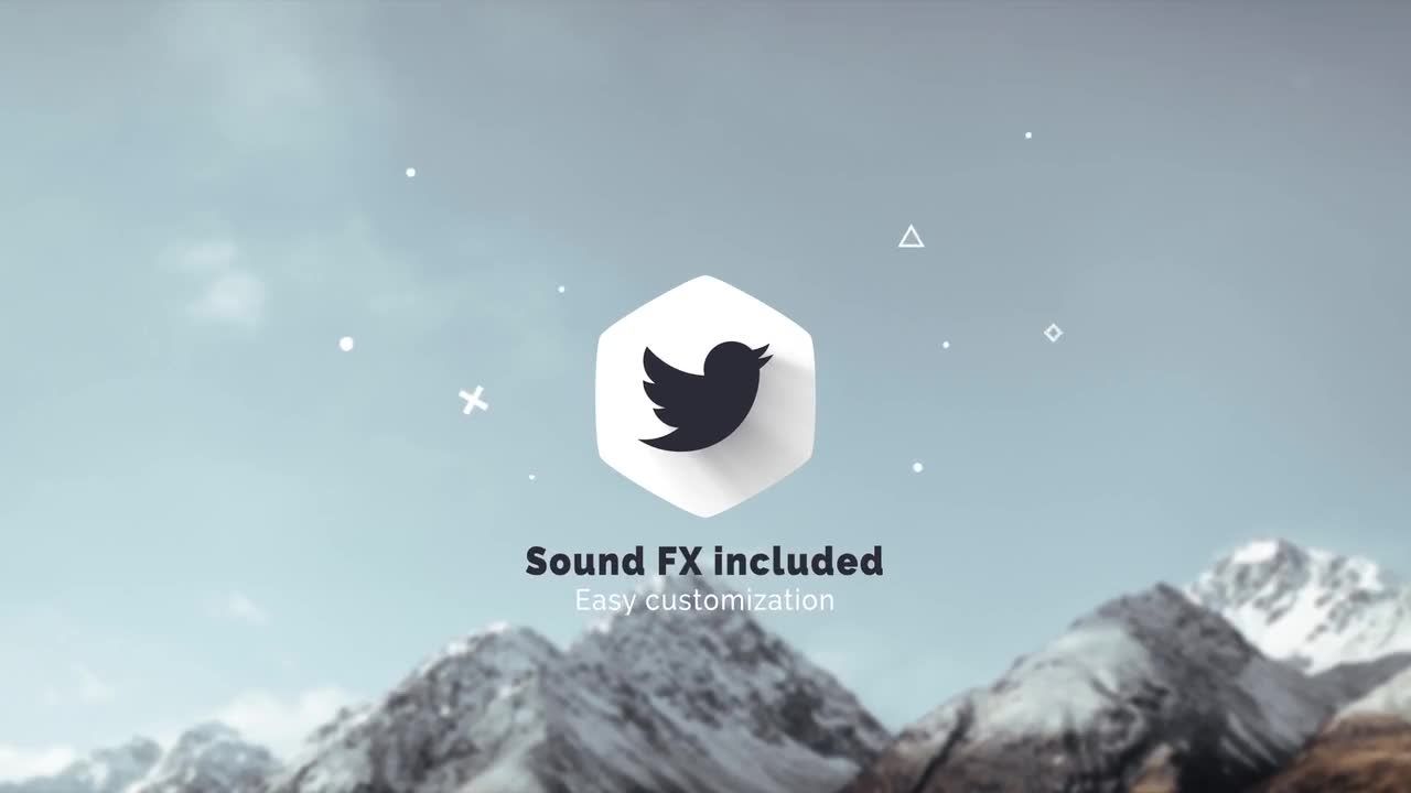 独特的标志开启器素材库精选AE模板