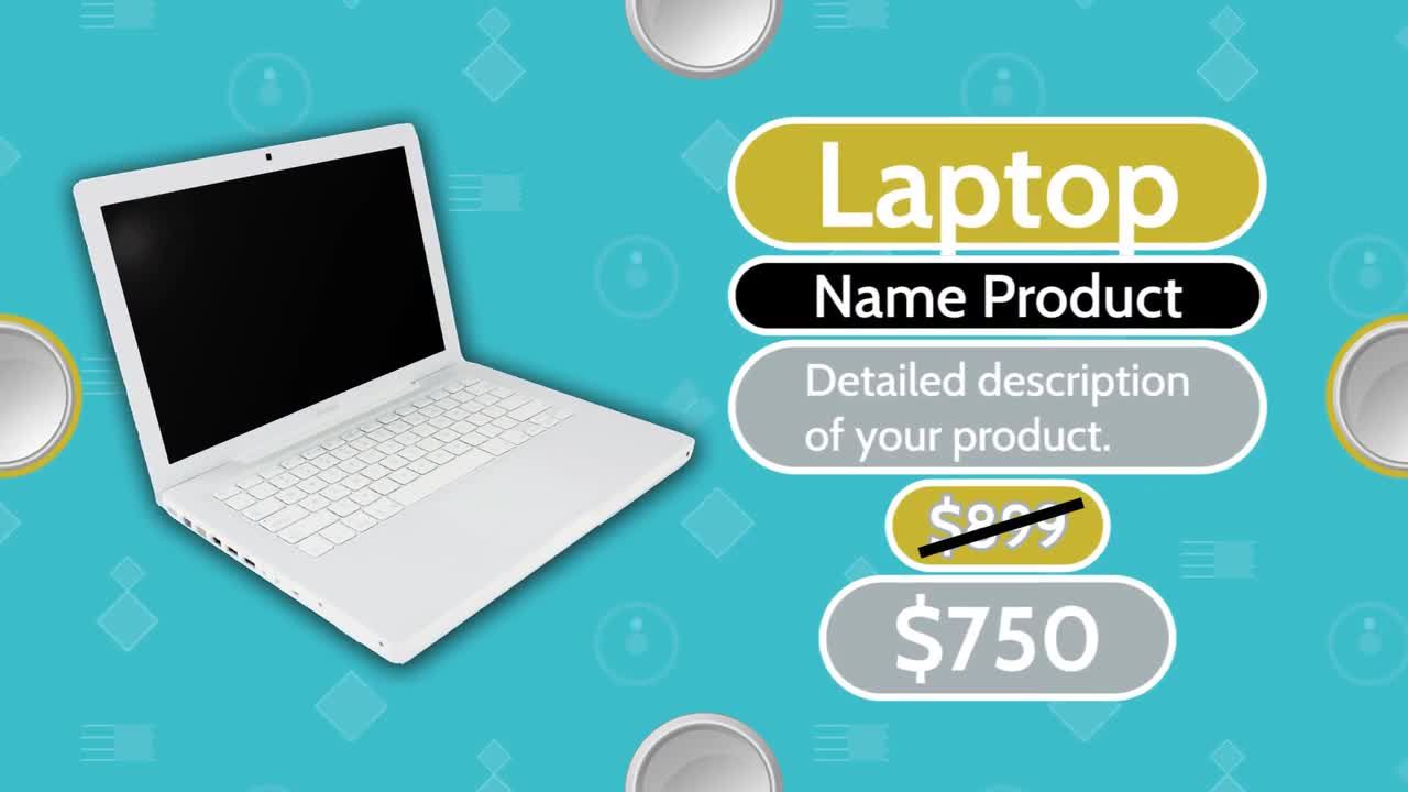 时尚商业产品促销素材库精选pr模板