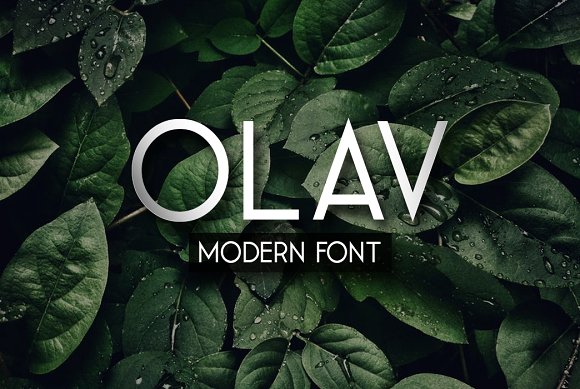 OLav Font Regular插图1