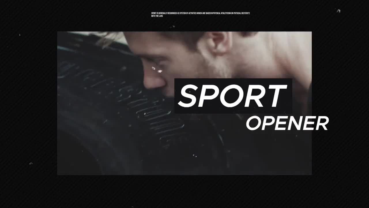 精彩体育运动开场片头素材库推荐PR模板