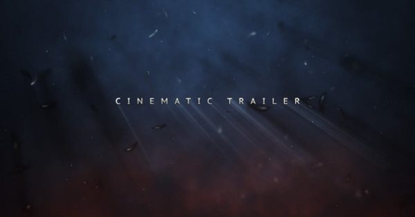电影预告片文字特效素材库精选AE模板 Cinematic Trailer Titles