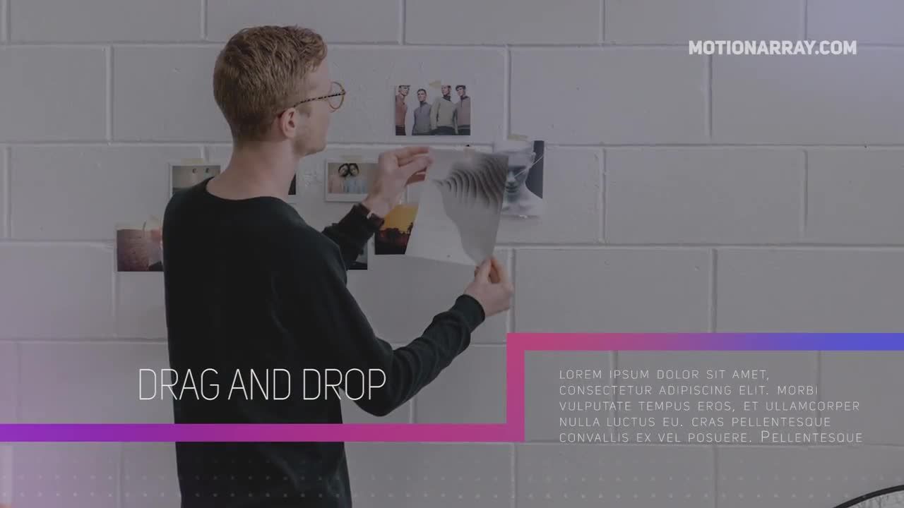 优雅引人注目设计素材库推荐PR模板