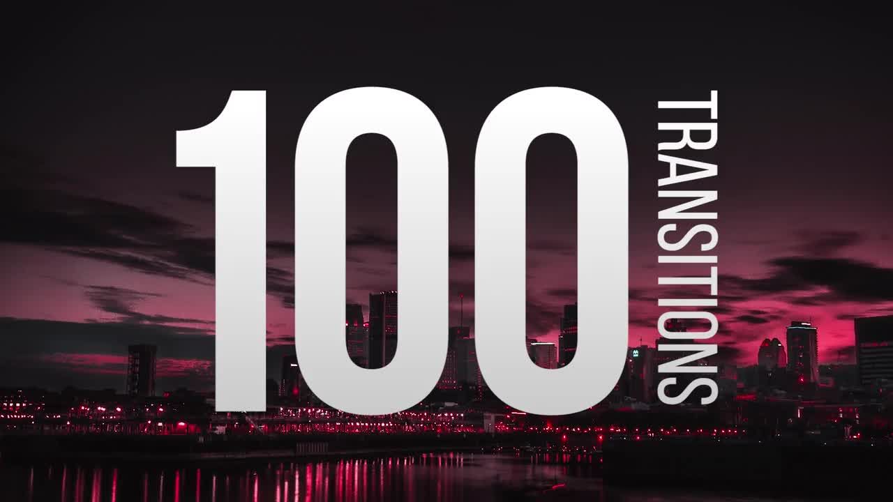 100种过渡效果素材库精选pr模板