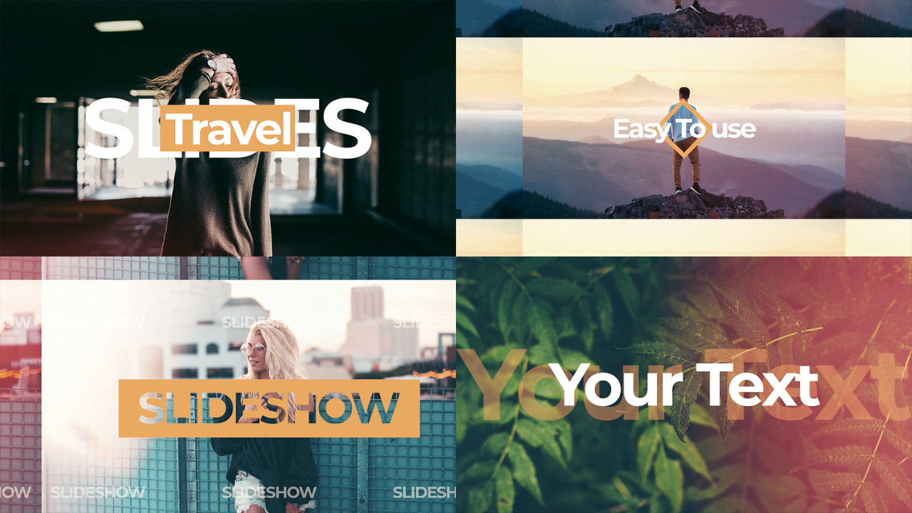 13组智能颜色幻灯片特效素材库精选AE模板