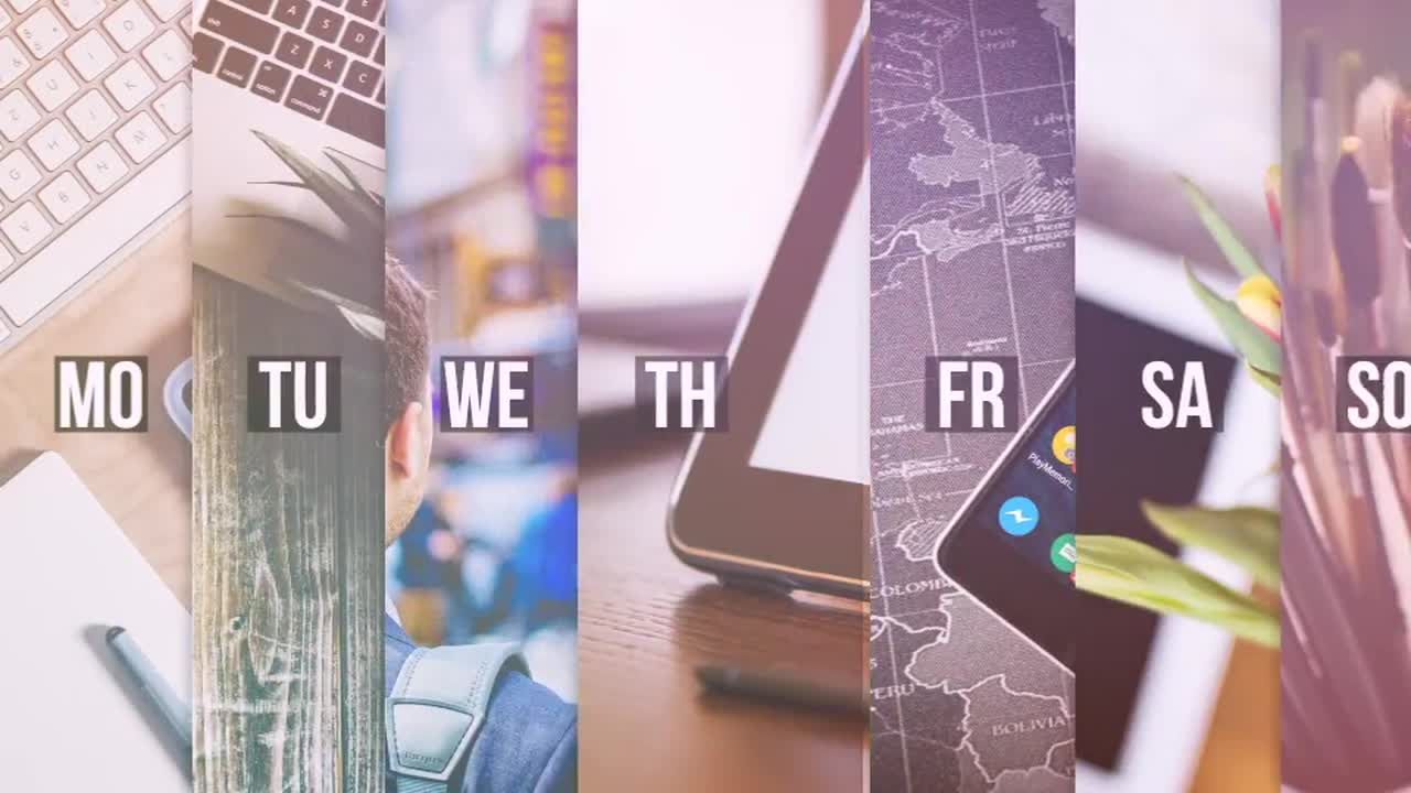 14个游览专业动画视频素材库精选AE模板