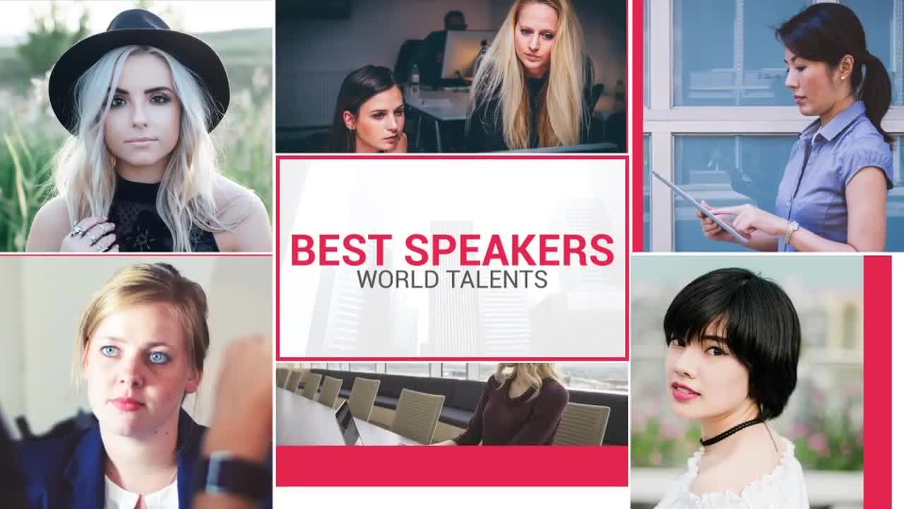 完美的事件促销活动演示视频素材库精选AE模板