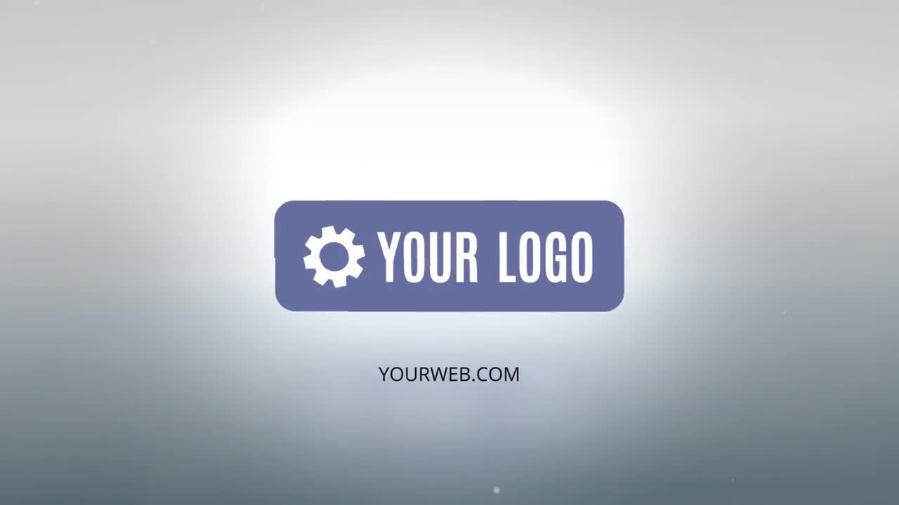 公司动画徽标显示素材库精选AE模板