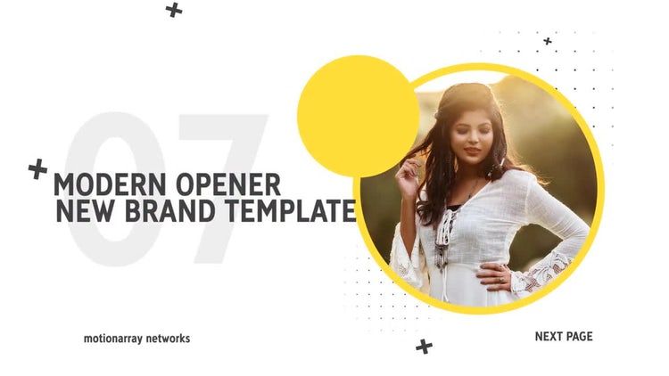 时尚简洁公司广播会议素材库精选AE模板