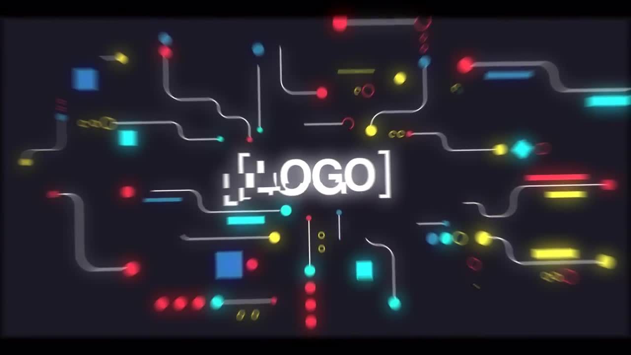 丰富多彩的数字形状素材库精选AE模板