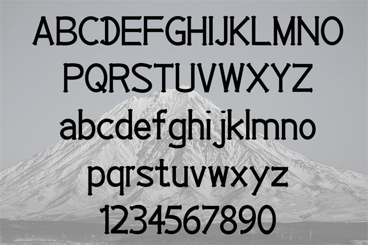 EP Roundie font插图1