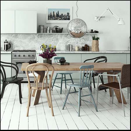 10个斯堪的纳维亚风格室内场景素材之家精选3D模型