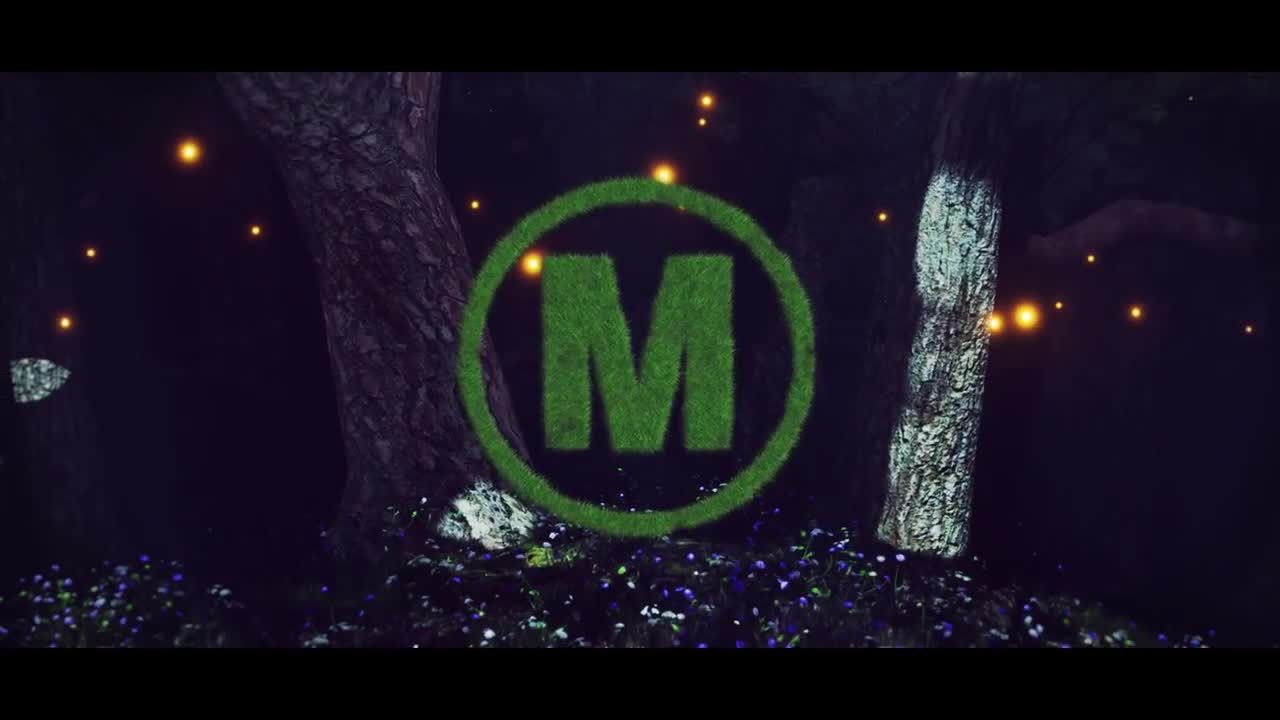 魔术森林徽标显示素材库精选AE模板