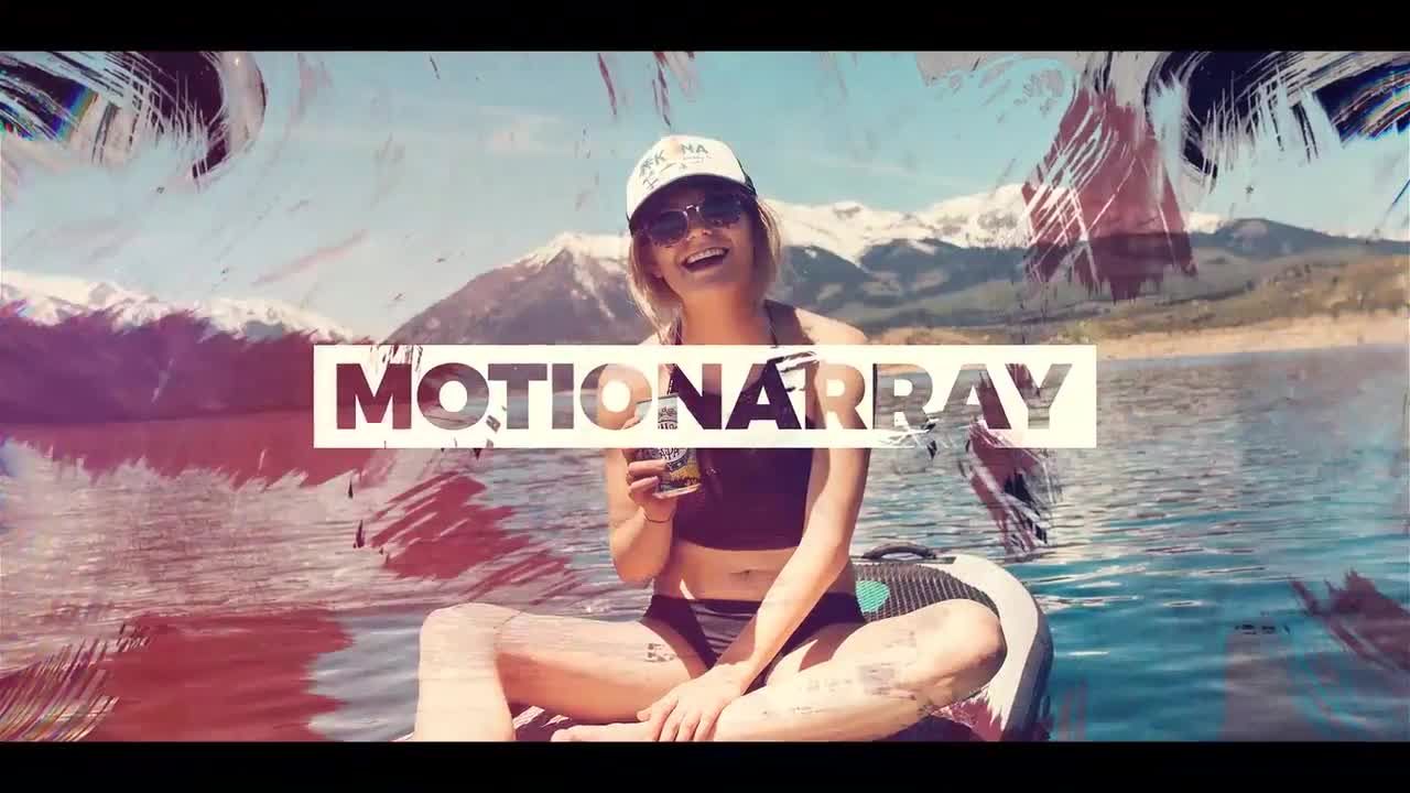 炫酷的钢琴拍手徽标显示素材库精选AE模板