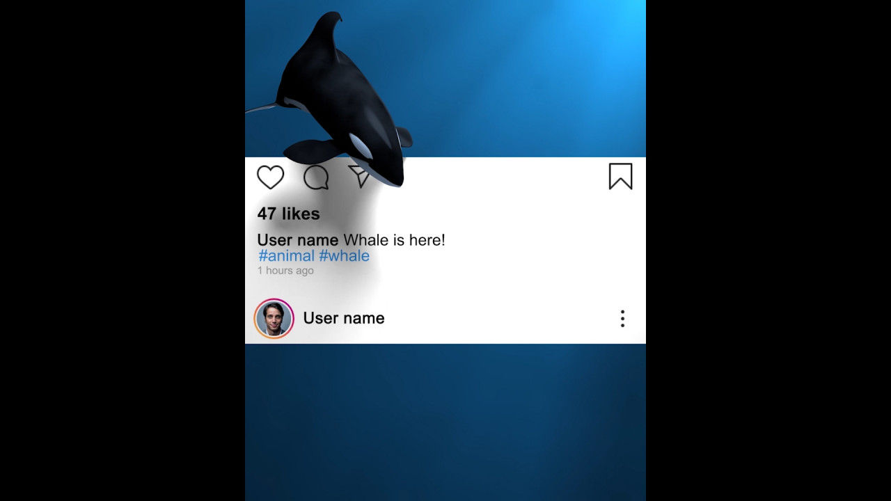 Instagram社交媒体宣传介绍素材库精选AE模板