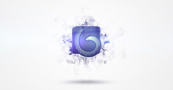 快速烟雾爆炸AE特效Logo标志素材库精选AE模板 Quick Smoke Burst Logo